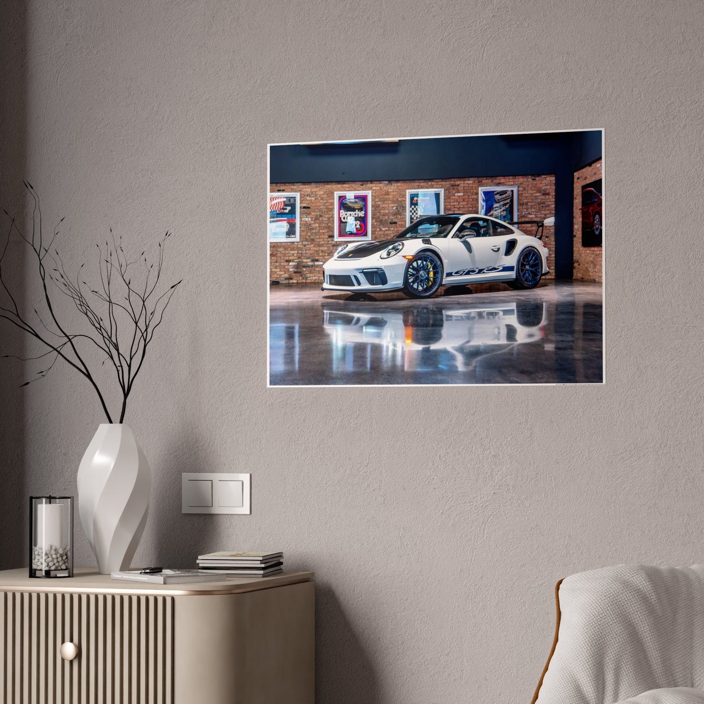 Gloss Porsche Poster