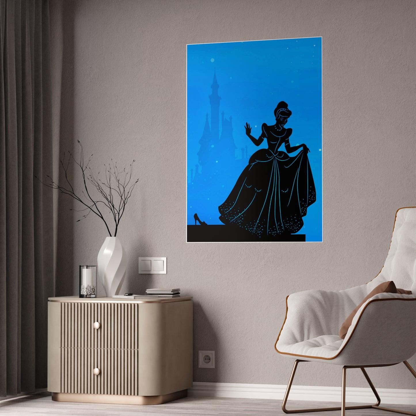 Cinderella's Lost Shoe - Gloss Poster
