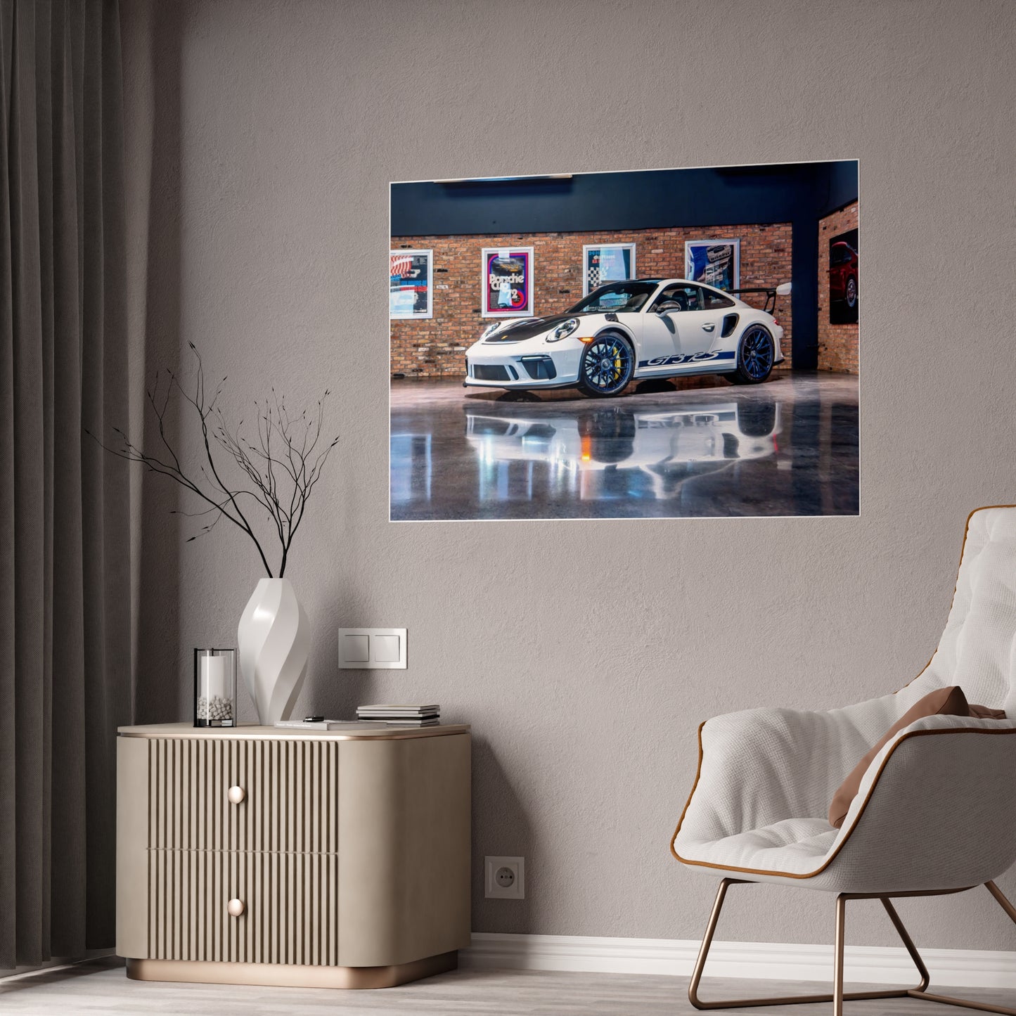 Gloss Porsche Poster