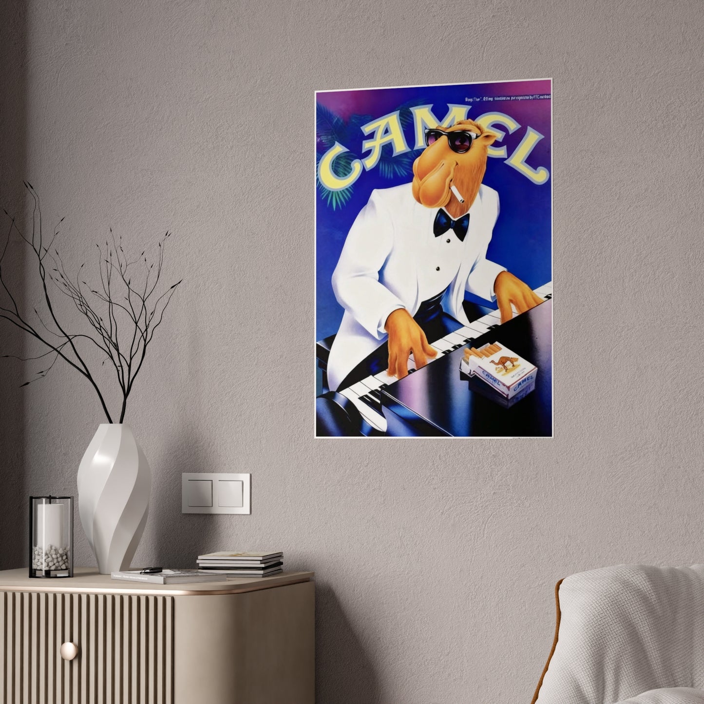 Melody Menthol - Camel Gloss Poster