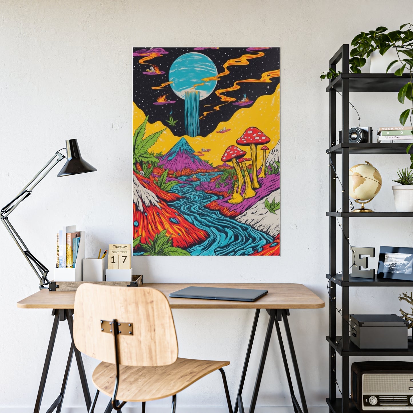 Trippy Land Poster