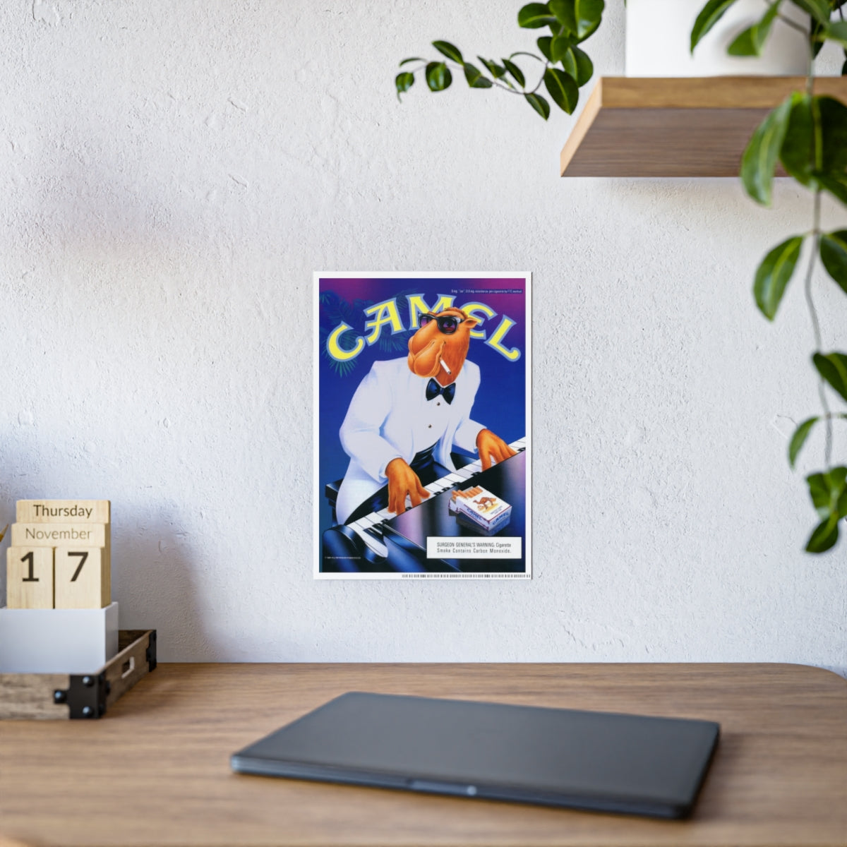 Camel Cigarettes Gloss Poster