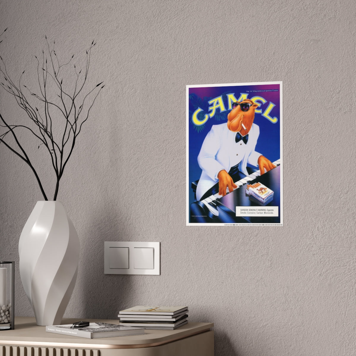 Camel Cigarettes Gloss Poster